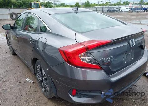 2018 Honda Civic Ex-L из США, поврежденный, VIN JHMFC1F79JX026437